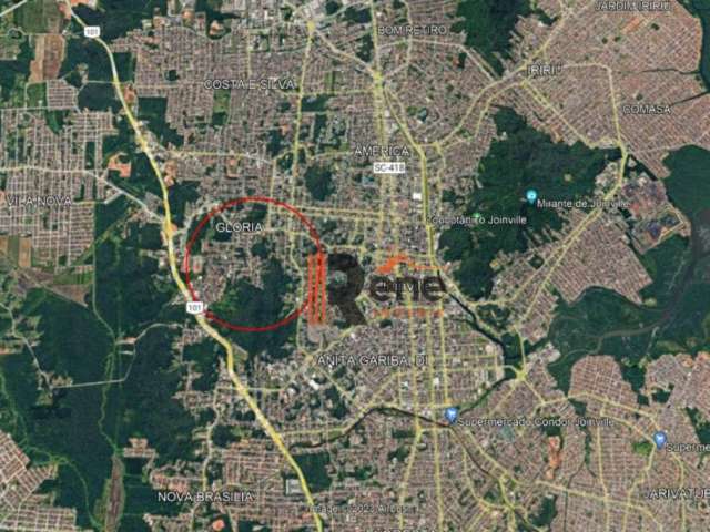 Terreno com 22.000m², Glória, Joinville, SC