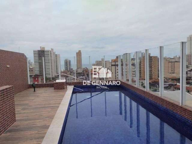 Apartamento com 2 dormitórios à venda, 76 m² por R$ 800.000,00 - Boqueirão - Praia Grande/SP