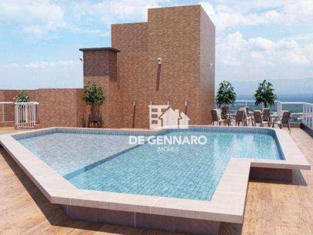 Apartamento Novo de 1 dormitório, 1 suíte, Poucas Unidades, Local Privilegiado, Guilhermina, Praia Grande