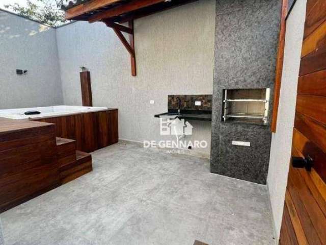 Casa com 2 dormitórios à venda, 90 m² por R$ 780.000,00 - Canto do Forte - Praia Grande/SP