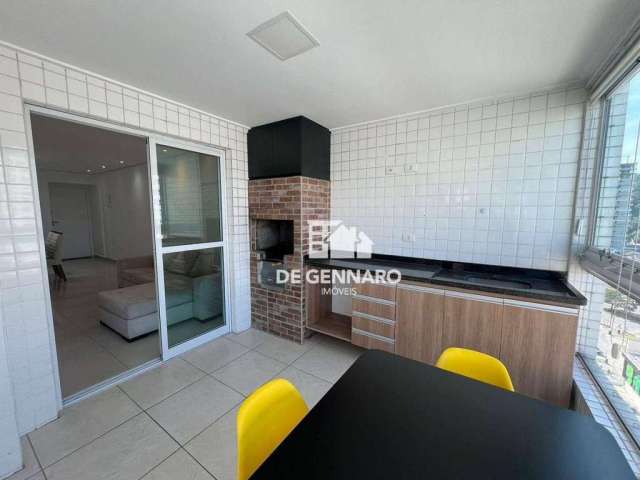 Apartamento com 2 dormitórios à venda por R$ 625.000 - Canto do Forte - Praia Grande/SP