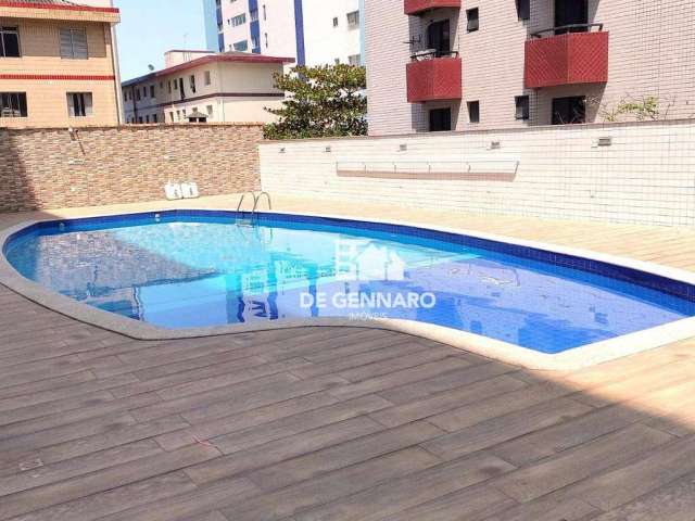 Apartamento com 2 dormitórios à venda, 60 m² por R$ 320.000,00 - Vila Guilhermina - Praia Grande/SP