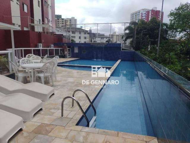 Apartamento com 2 dormitórios à venda por R$ 430.000 - Canto do Forte - Praia Grande/SP