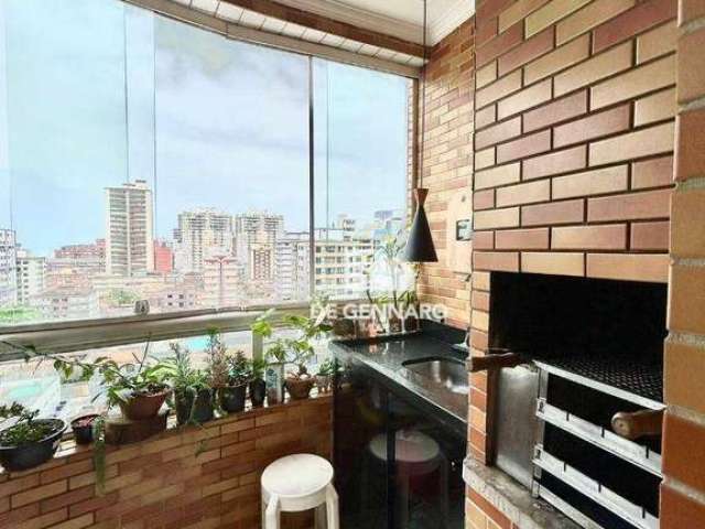 Apartamento com 1 dormitório à venda por R$ 420.000 - Vila Assunção - Praia Grande/SP