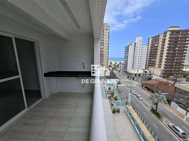 Apartamento com 2 dormitórios à venda por R$ 720.000 - Caiçara - Praia Grande/SP