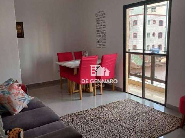 Apartamento com 1 dormitório à venda, 60 m² por R$ 280.000 - Guilhermina - Praia Grande/SP