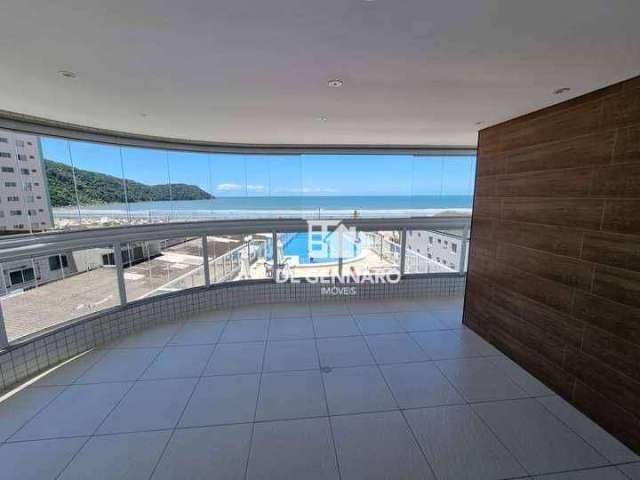 Apartamento com 4 dormitórios à venda, 213 m² por R$ 2.650.000,00 - Canto do Forte - Praia Grande/SP