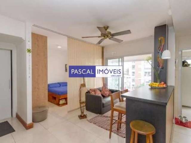 Apartamento com 1 quarto à venda na Rua Doutor Jesuíno Maciel, 2105, Campo Belo, São Paulo, 50 m2 por R$ 645.000