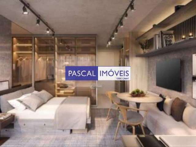 Apartamento com 1 quarto à venda na Rua Otávio Tarquínio de Souza, 1152, Campo Belo, São Paulo, 25 m2 por R$ 475.000