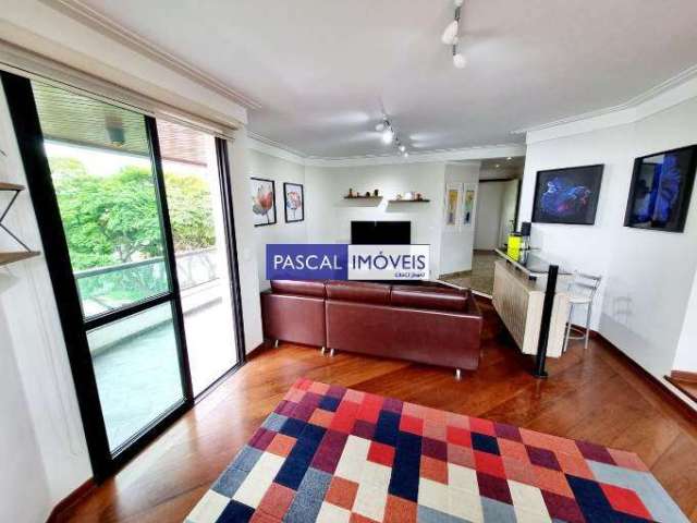 Apartamento com 4 quartos à venda na Paiaguas, 80, Campo Belo, São Paulo, 162 m2 por R$ 990.000