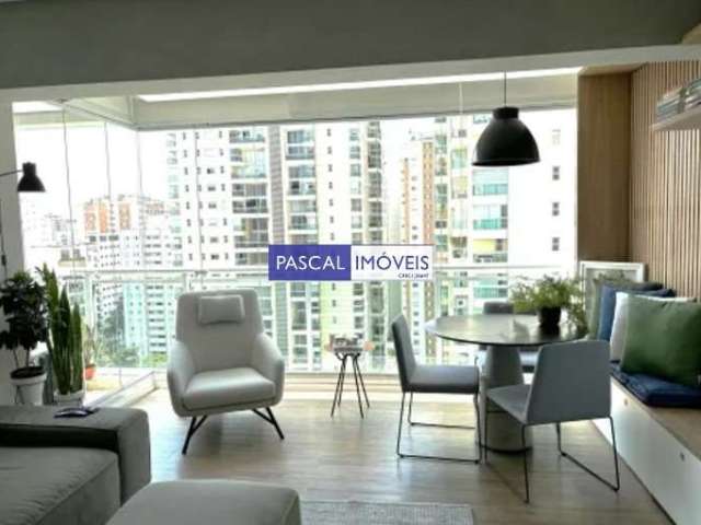 Apartamento com 1 quarto à venda na Rua Constantino de Sousa, 1144, Campo Belo, São Paulo, 59 m2 por R$ 1.200.000