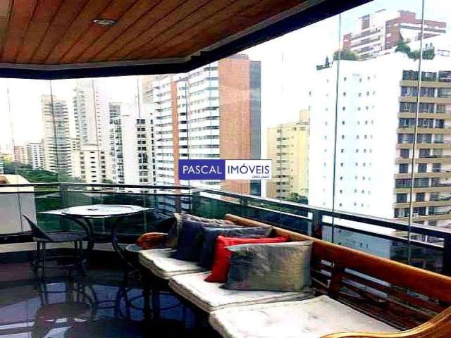 Apartamento com 4 quartos para alugar na dos Aicas, 565, Moema, São Paulo, 212 m2 por R$ 14.000