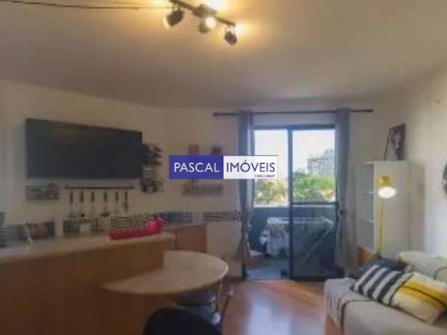 Apartamento com 1 quarto à venda na Praça Princesa Isabel, 330, Brooklin, São Paulo, 40 m2 por R$ 470.000