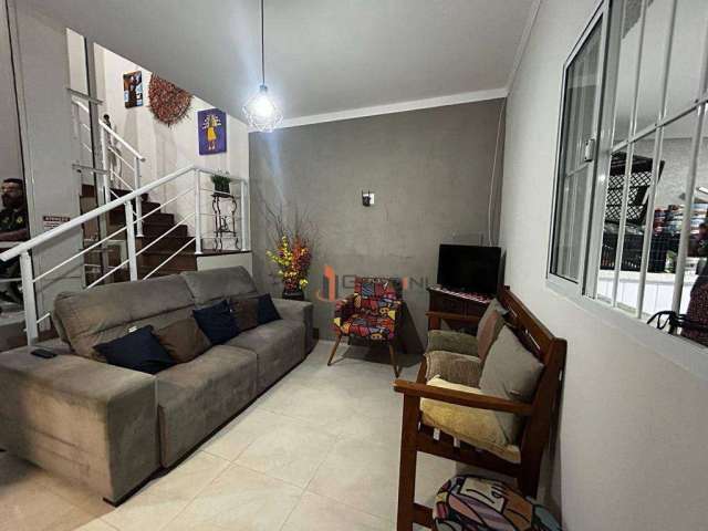 Sobrado com 3 dormitórios à venda, 123 m² - Villa Di Cesar - Mogi das Cruzes/SP