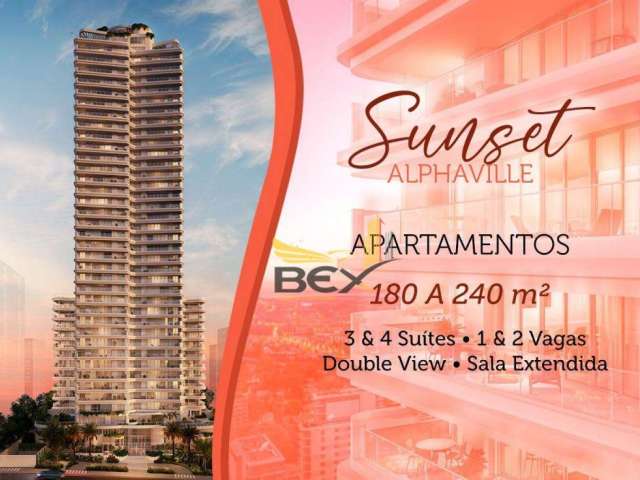 Apartamento 3 dormitórios 3 suítes 186 m² Alphaville Barueri SP