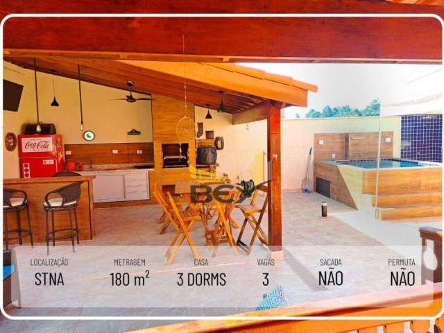 Casa com 3 dormitórios 1 suíte 3 vagas 180 m² Santana de Parnaíba SP