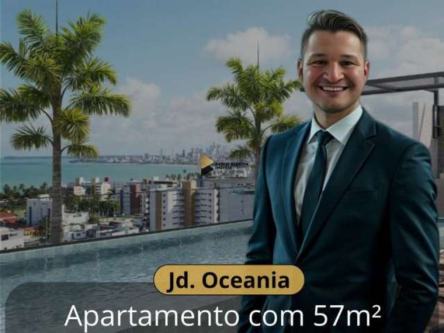 Apartamento com 2 quartos à venda na Oldena Carneiro Pereira de Melo, 1, Jardim Oceania, João Pessoa por R$ 522.000