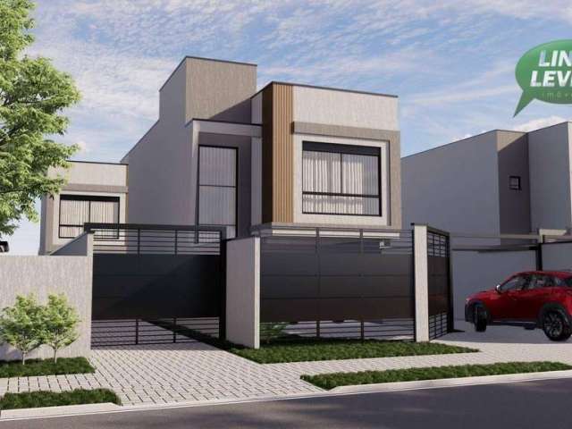 Sobrado com 3 dormitórios à venda, 115 m² por R$ 650.000,00 - Uberaba - Curitiba/PR