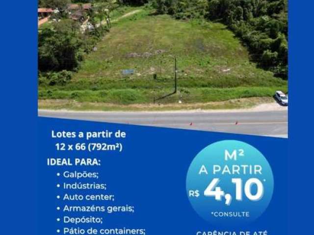 Terreno para alugar, 792 m² por R$ 3.100,00/mês - Barra do Saí - Itapoá/SC