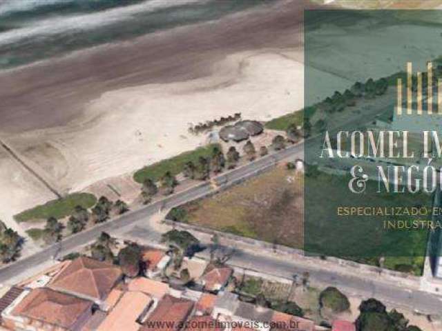 Terrenos em frente à Praia para venda em Praia Grande no bairro Balneário Maracanã