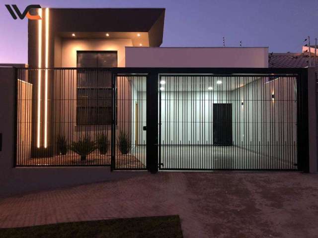 Casa à venda em Maringá, Jardim Pilar, com 3 quartos, com 100 m²