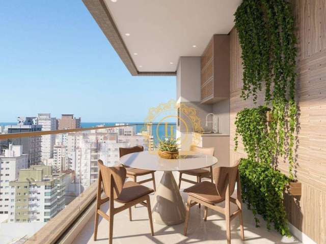 Apartamento com VISTA MAR e 3 dormitórios à venda, 135 m² em Meia Praia - Itapema/SC