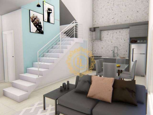 Apartamento Duplex com Vista mar e 2 Suítes à venda, 100 m² em Mariscal - Bombinhas/SC