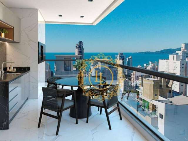 Apartamento com VISTA MAR e 3 suítes à venda, 114 m² em Meia Praia - Itapema/SC