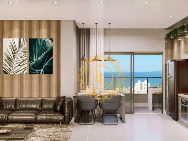 Apartamento com VISTA MAR e 2 dormitórios à venda, 69 m² em Itapema/SC