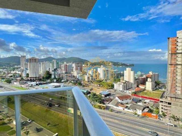 Apartamento com 2 suítes, vaga de garagem, varanda com churrasqueira e lazer completo em balneário camboriú -sc.