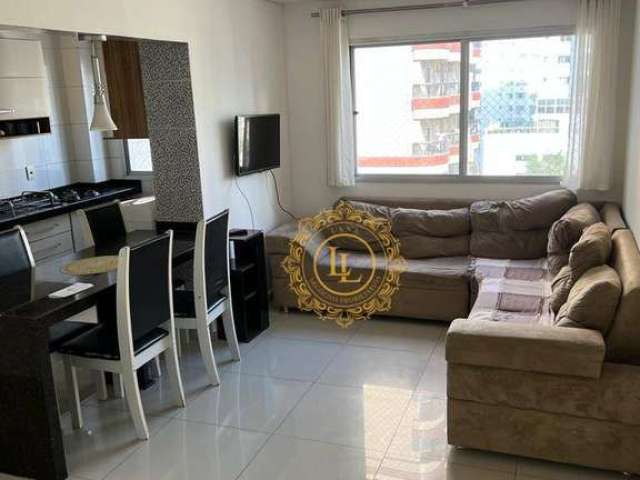 Apartamento quadra mar 2 quartos, mobiliado