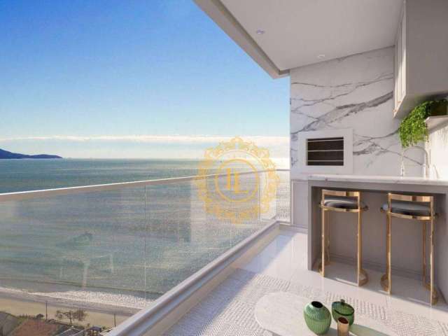 Apartamento com vista mar e 3 suítes à venda, Perequê - Porto Belo/SC