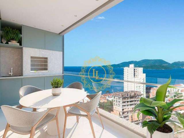 Apartamento com VISTA MAR e 3 suítes à venda, Perequê - Porto Belo/SC