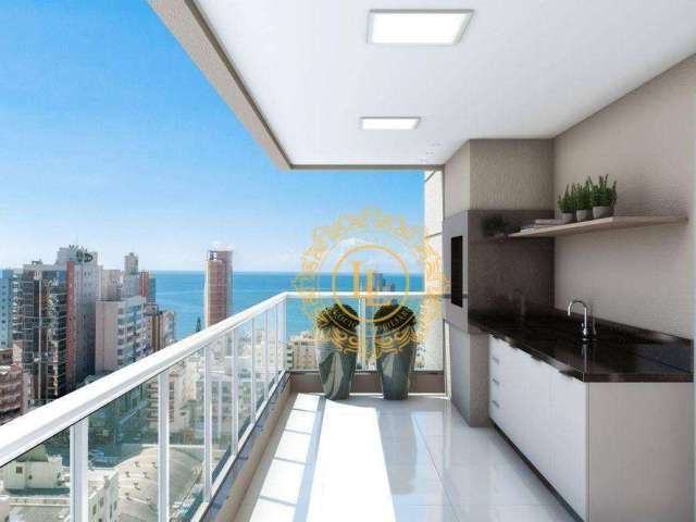 Apartamento com VISTA MAR e 3 suítes à venda, Meia Praia - Itapema/SC