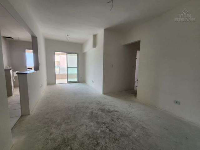 apartamento 2 dorm, 1 suite, 1 vaga, lazer de clube, prédio frente mar, Mirim PG