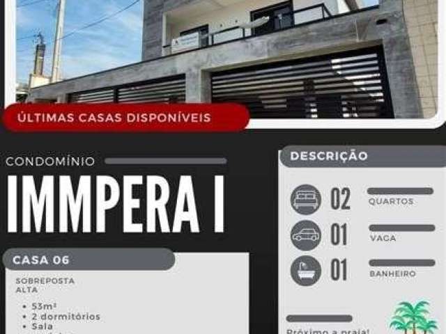 Casa em condomínio à Venda em Guilhermina, Praia Grande - SP