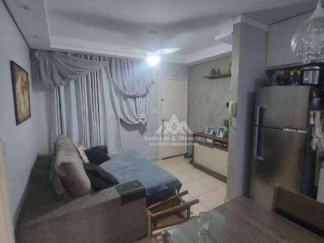 Apartamento com 2 dormitórios à venda, 42 m² por R$ 170.000,00 - Jardim Florestan Fernandes - Ribeirão Preto/SP