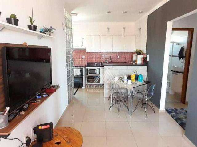 Apartamento com 2 dormitórios à venda, 53 m² por R$ 298.000 - Parque dos Lagos - Ribeirão Preto/SP