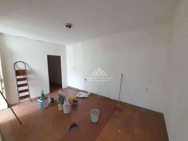 Casa com 1 dormitório para alugar, 50 m²  Ipiranga - Ribeirão Preto/SP