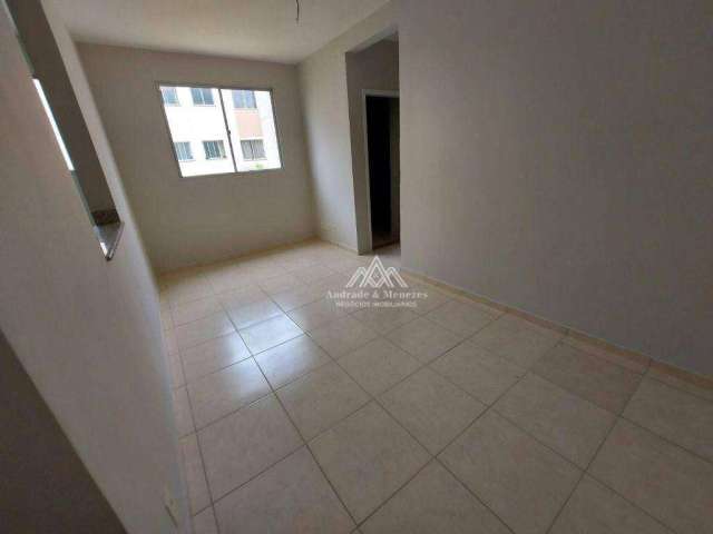 Apartamento com 2 dormitórios à venda, 46 m² por R$ 165.000,00 - Residencial Jequitibá - Ribeirão Preto/SP