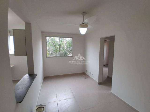 Apartamento com 2 dormitórios para alugar, 42 m² por R$ 1.439,36/mês - Lagoinha - Ribeirão Preto/SP