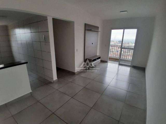 Apartamento com 2 dormitórios para alugar, 61 m² por R$ 1.842,08/mês - Sumarezinho - Ribeirão Preto/SP