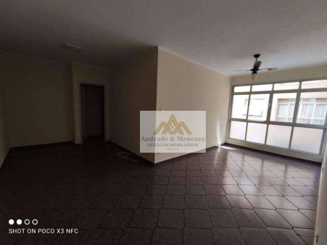 Apartamento com 3 dormitórios para alugar, 103 m² por R$ 2.294,48/mês - Centro - Ribeirão Preto/SP