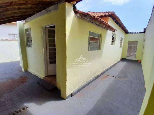 Casa com 2 dormitórios para alugar, 146 m² por R$ 1.323,50/mês - Vila Tibério - Ribeirão Preto/SP