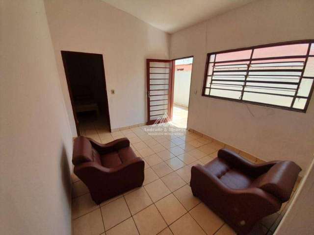 Casa com 2 dormitórios para alugar, 97 m² por R$ 1.600/mês - Ipiranga - Ribeirão Preto/SP