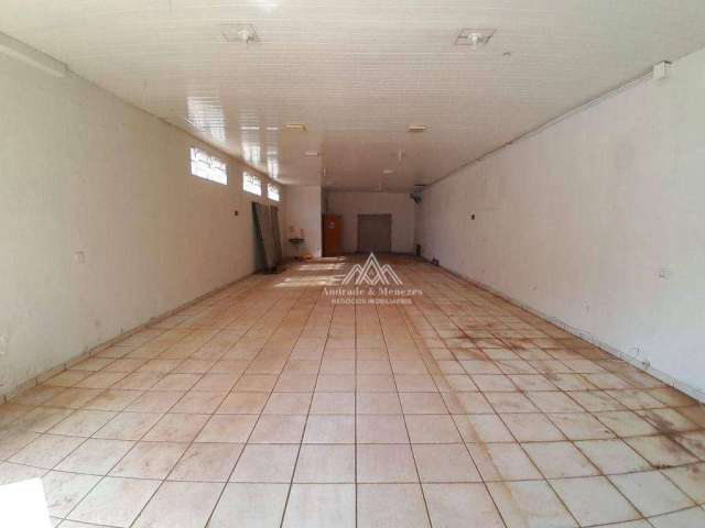 Salão para alugar, 120 m² por R$ 7.500/mês - Ipiranga - Ribeirão Preto/SP