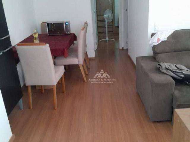 Apartamento com 2 dormitórios à venda, 43 m² por R$ 165.000 - Reserva Macaúba - Ribeirão Preto/SP