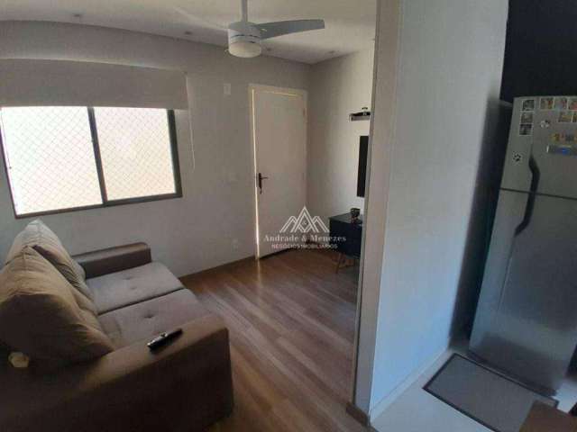 Apartamento com 2 dormitórios, 42 m² - Parque Industrial Lagoinha - Ribeirão Preto/SP