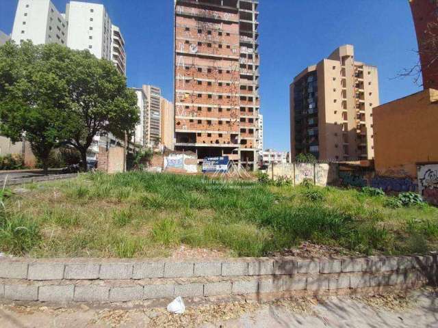 Terreno, 446 m² - venda por R$ 700.000,00 ou aluguel por R$ 1.949,42/mês - Centro - Ribeirão Preto/SP