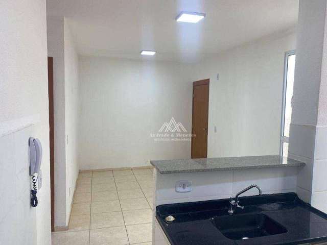 Apartamento com 2 dormitórios, 41 m² - venda por R$ 160.000,00 ou aluguel por R$ 1.231,83/mês - Jardim Silvio Passalacqua - Ribeirão Preto/SP